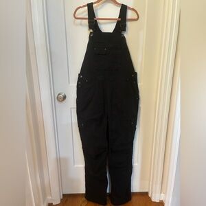 Duluth Trading Co Women's Black Overalls